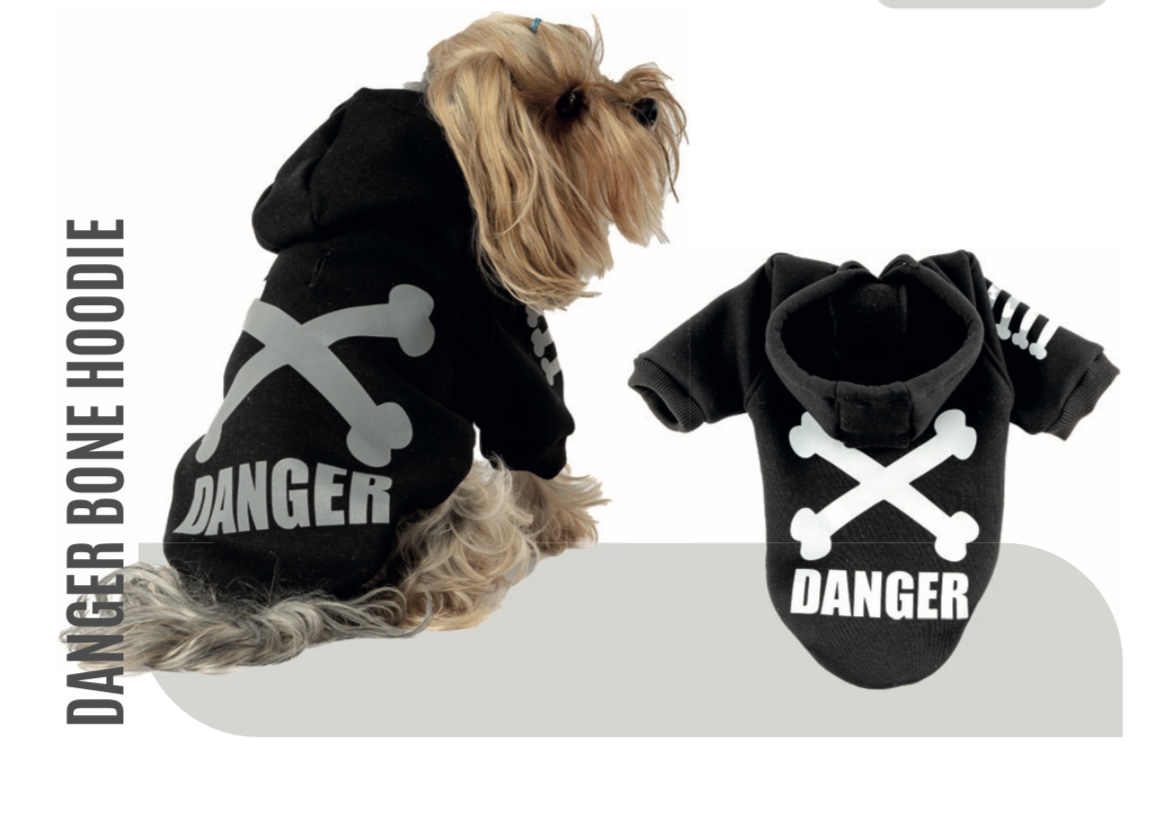 DANGER SWEATSHIRT KAPÜŞONLU